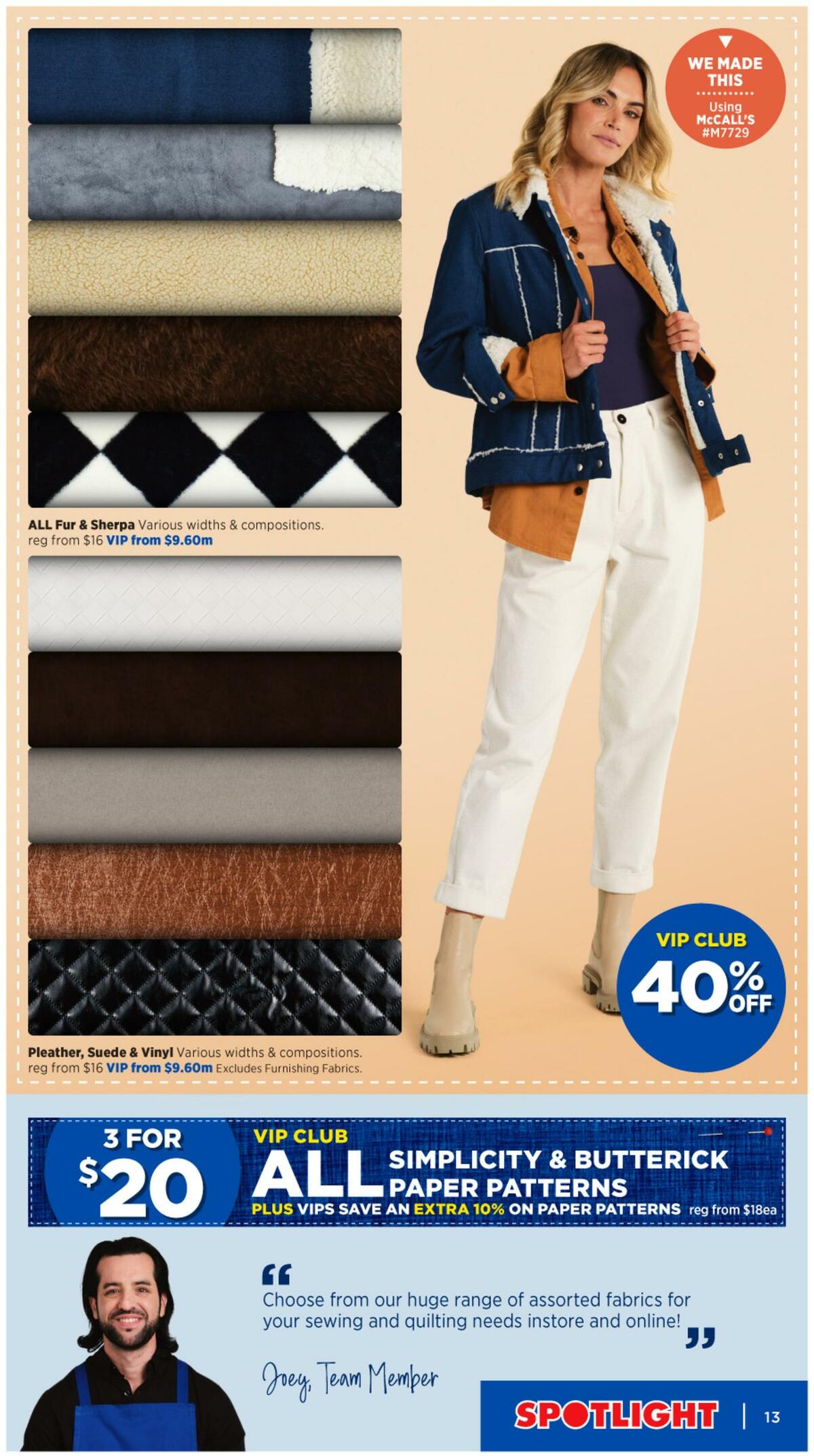 Spotlight VIP Creative Catalogues from 28 June