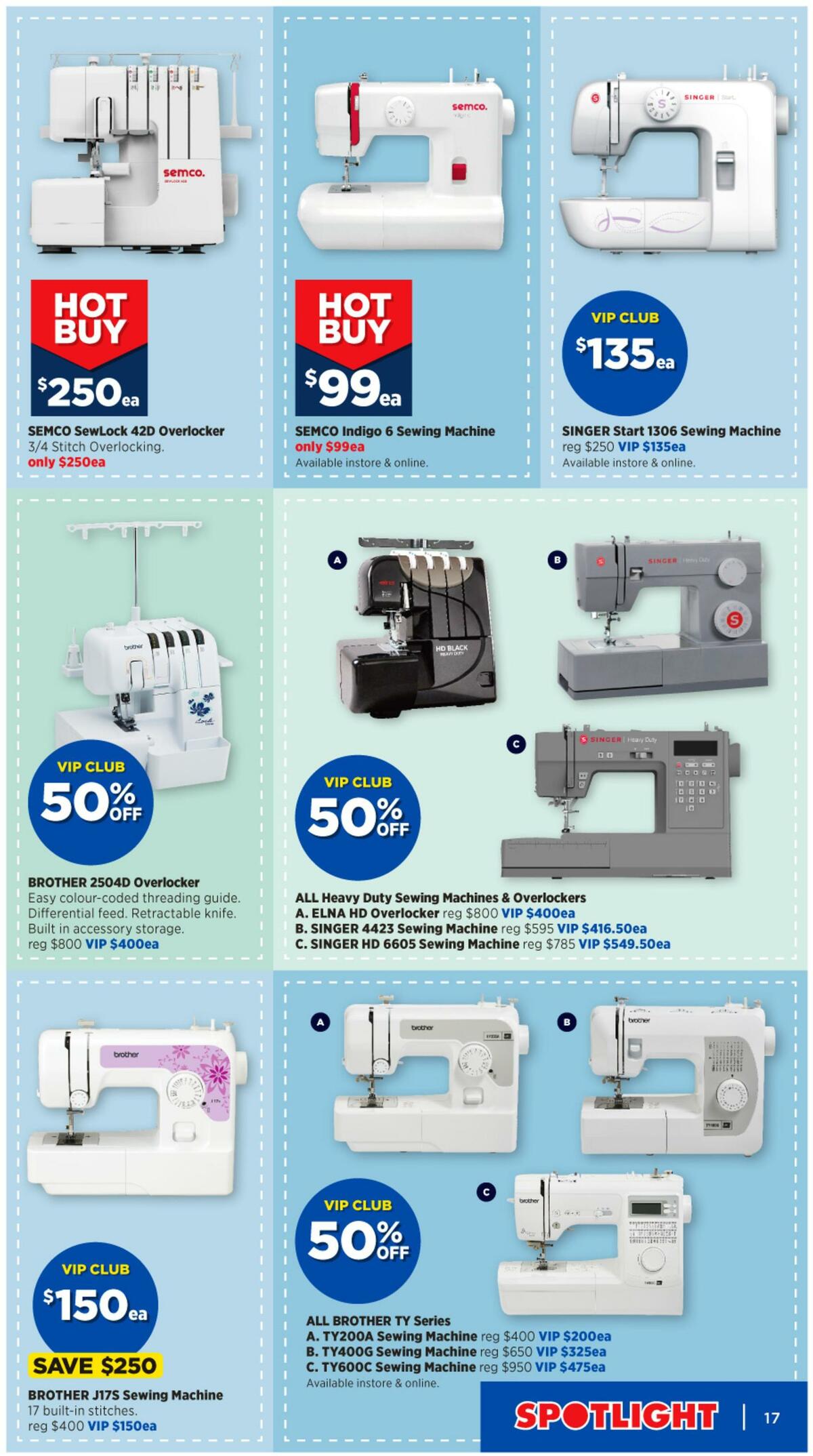 Spotlight VIP Creative Catalogues from 28 June