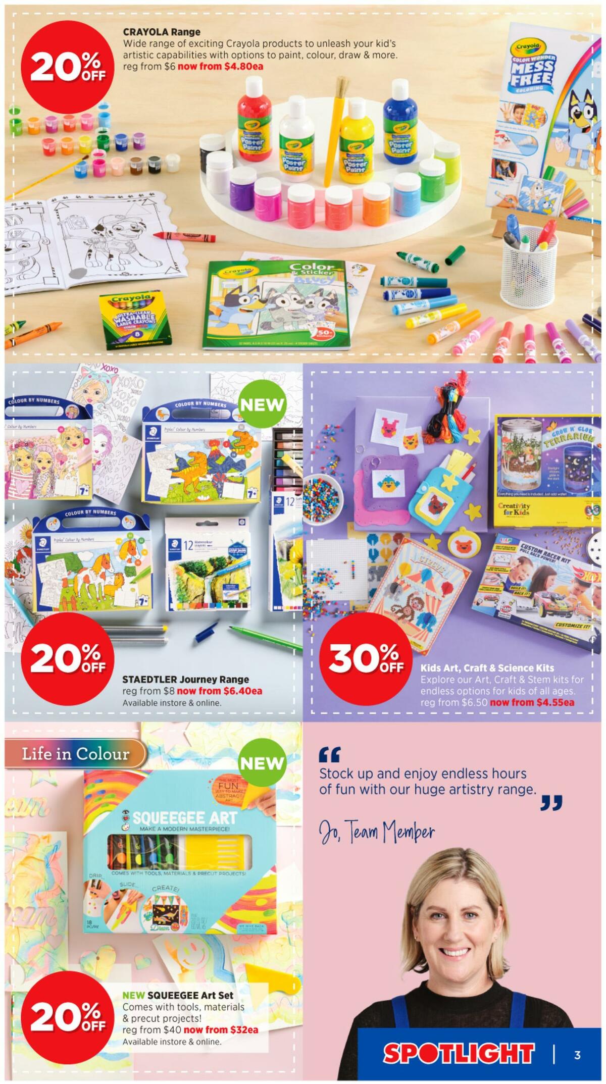 Spotlight VIP Creative Catalogues from 28 June