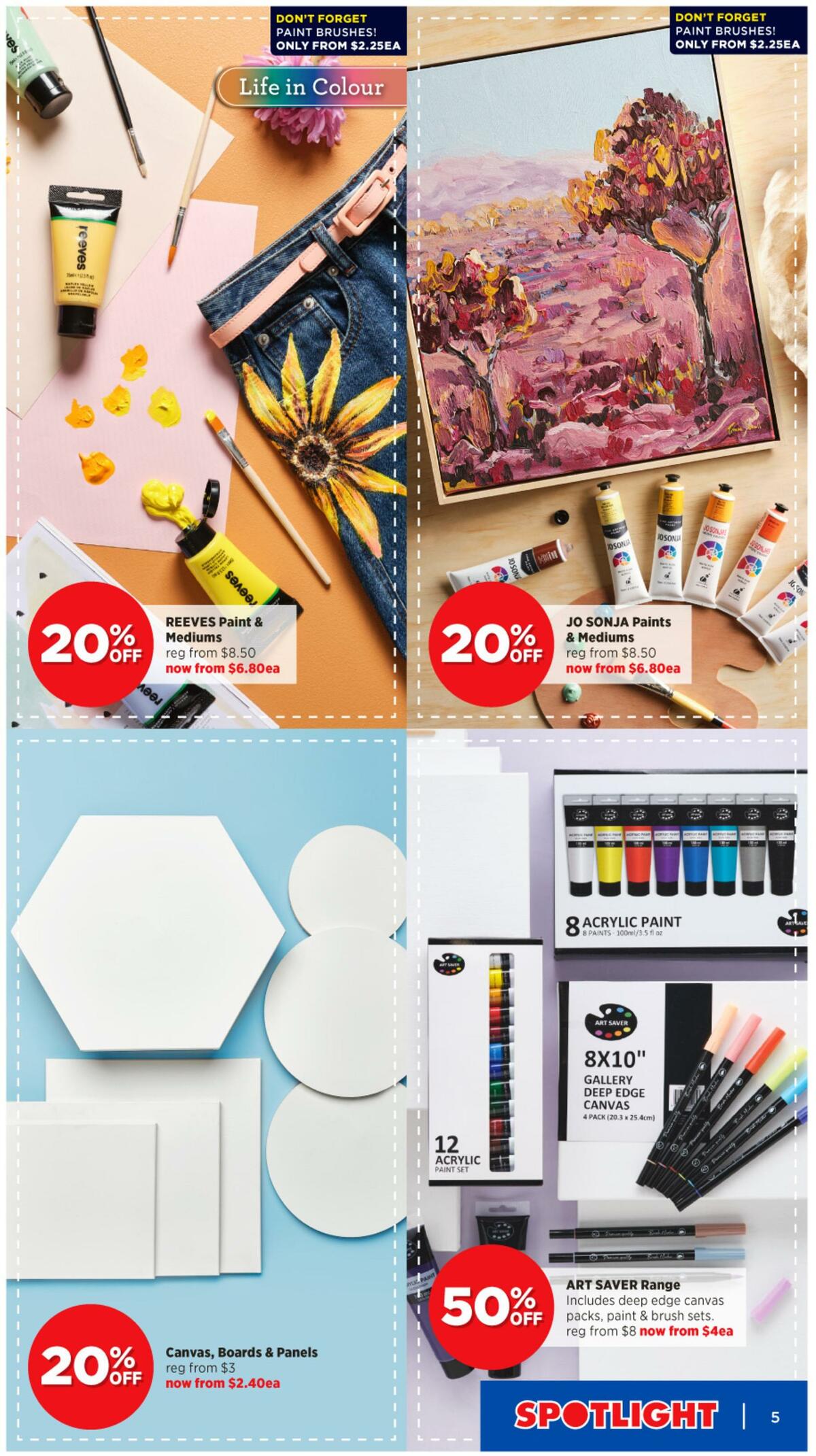 Spotlight VIP Creative Catalogues from 28 June