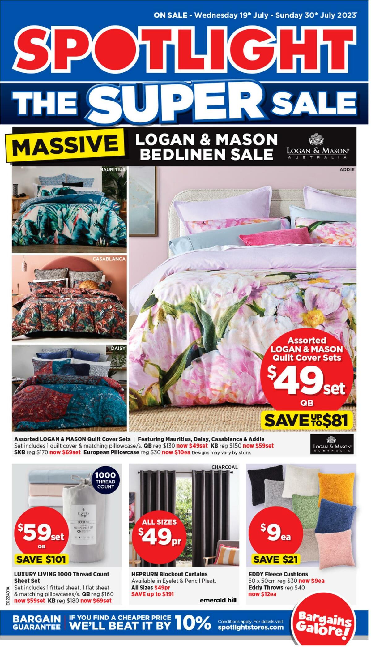 Spotlight Catalogues from 19 July