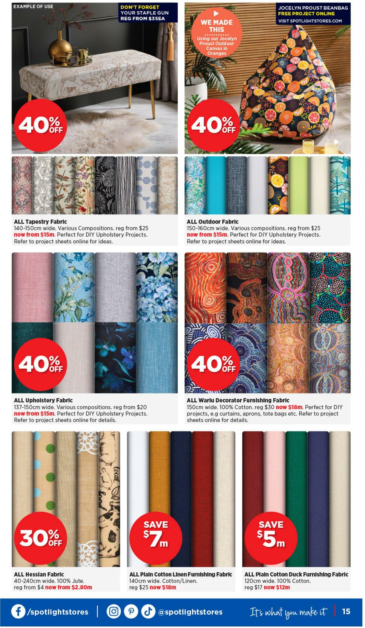 Spotlight Catalogues from 19 July