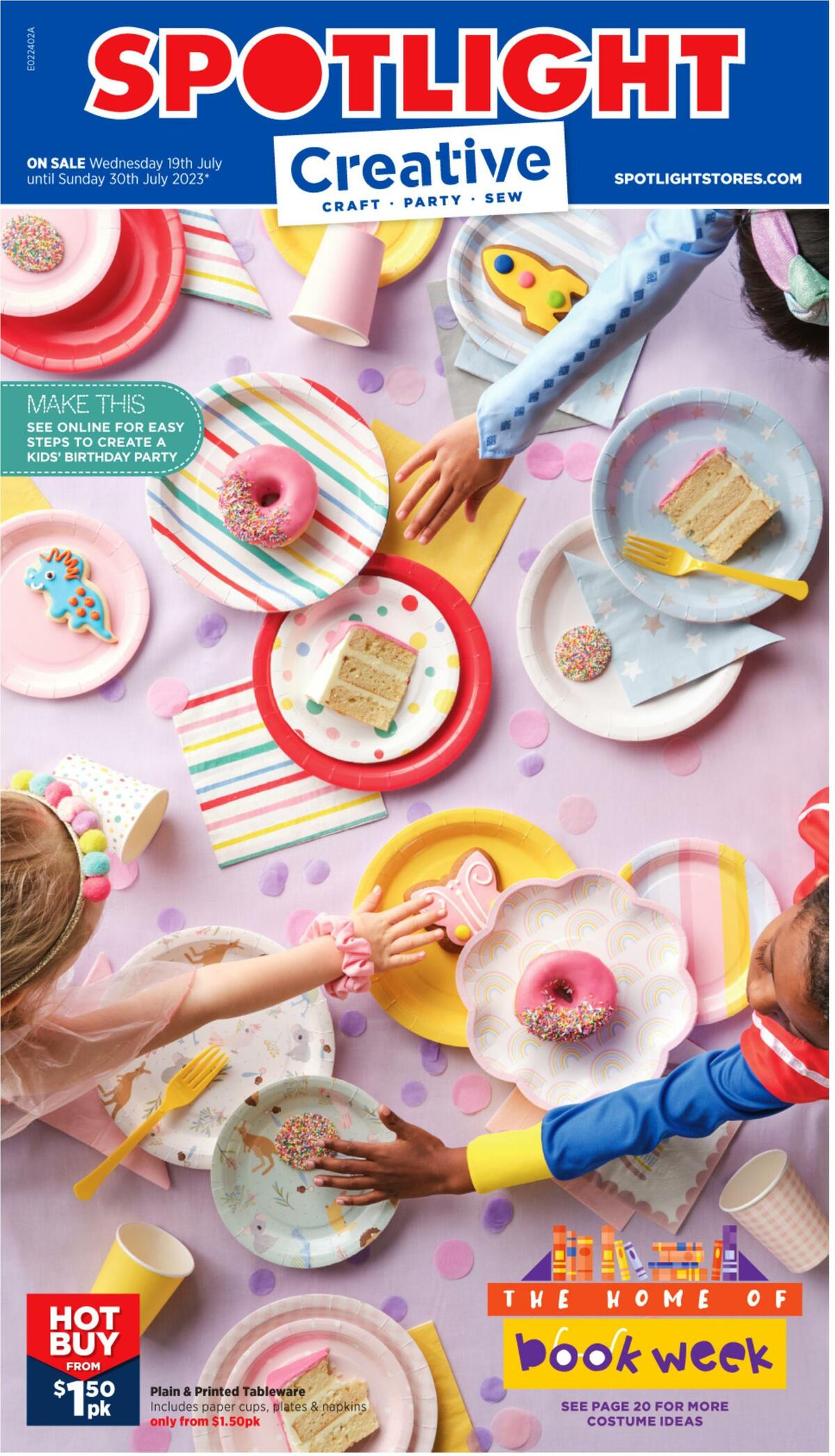 Spotlight VIP Creative Catalogues from 19 July