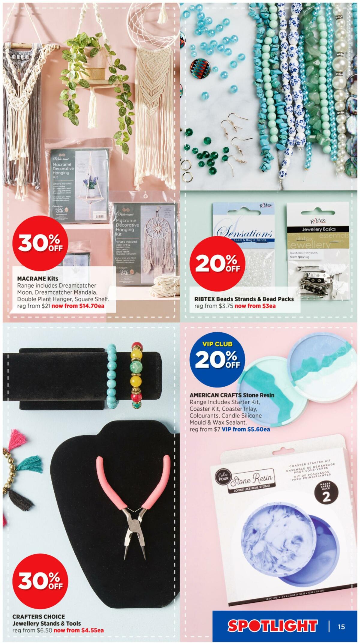 Spotlight VIP Creative Catalogues from 19 July