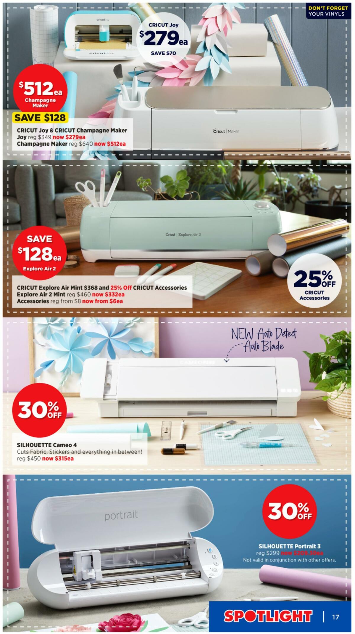 Spotlight VIP Creative Catalogues from 19 July