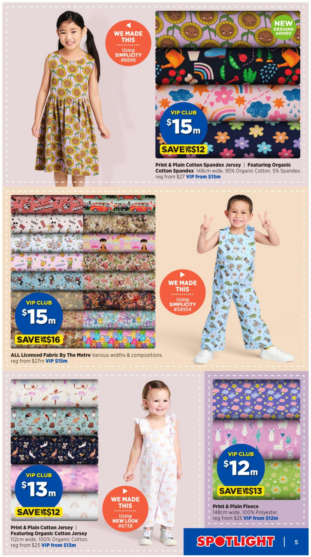 Spotlight VIP Creative Catalogues from 19 July