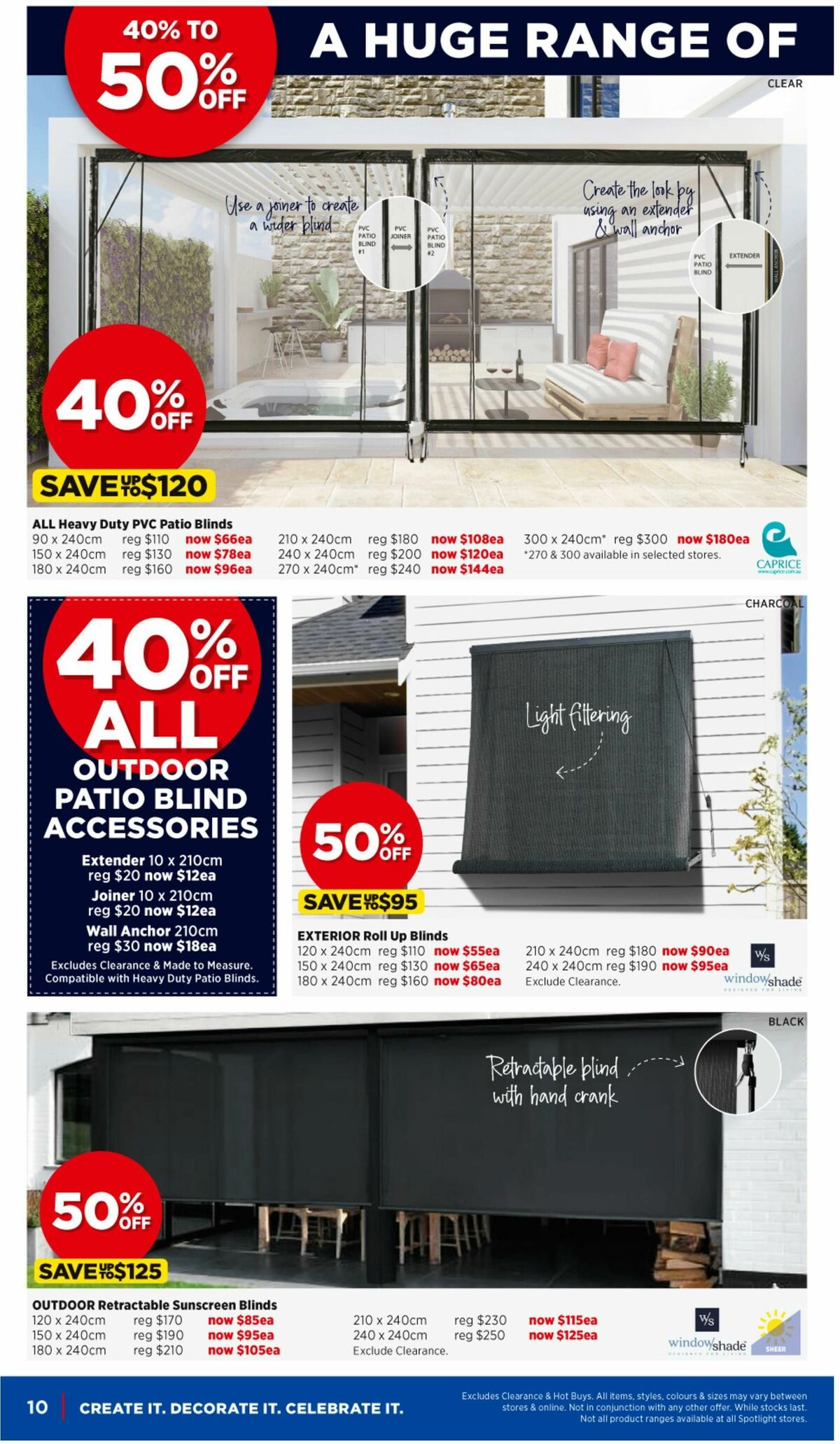 Spotlight Catalogues from 2 August