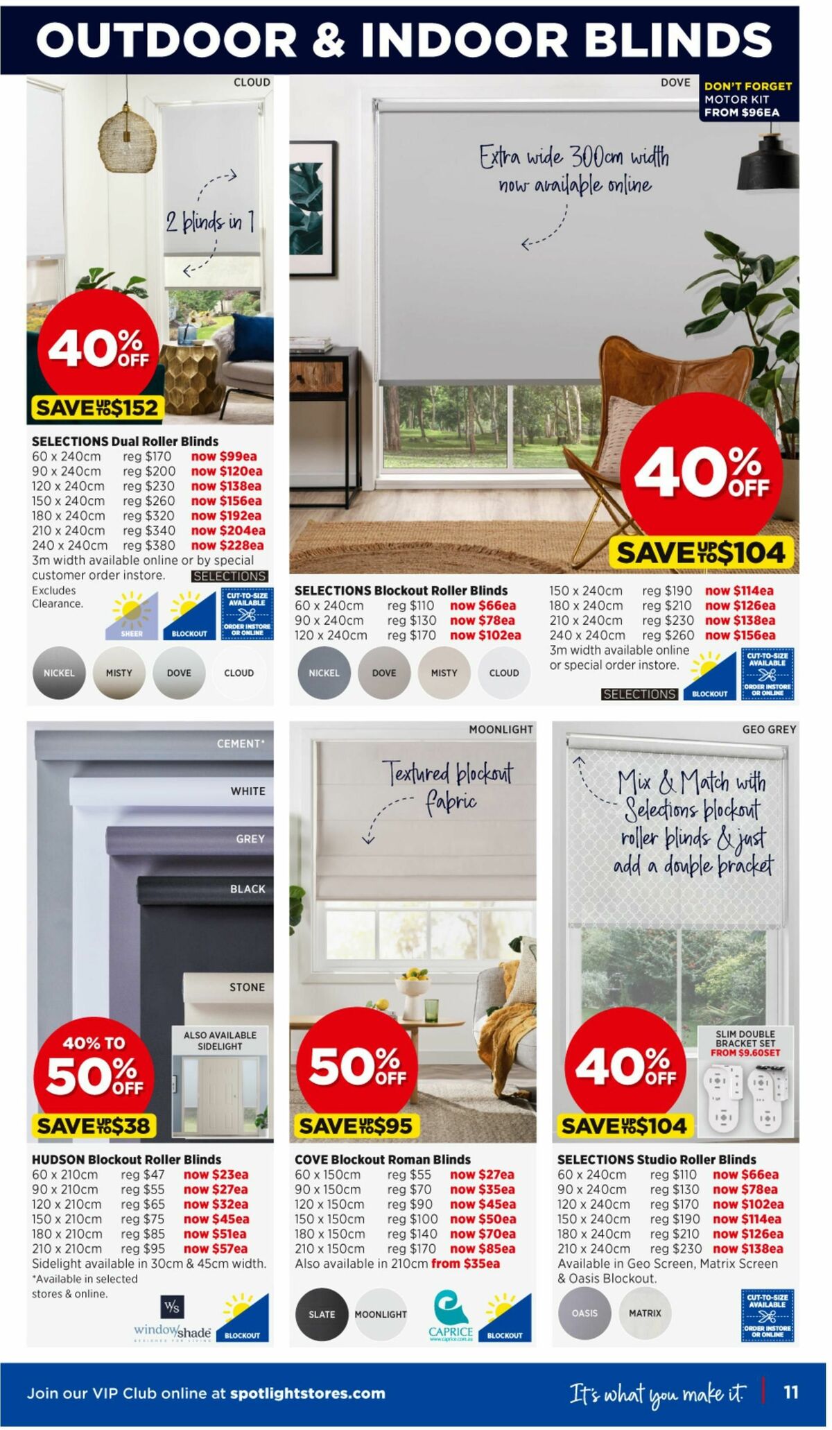 Spotlight Catalogues from 2 August