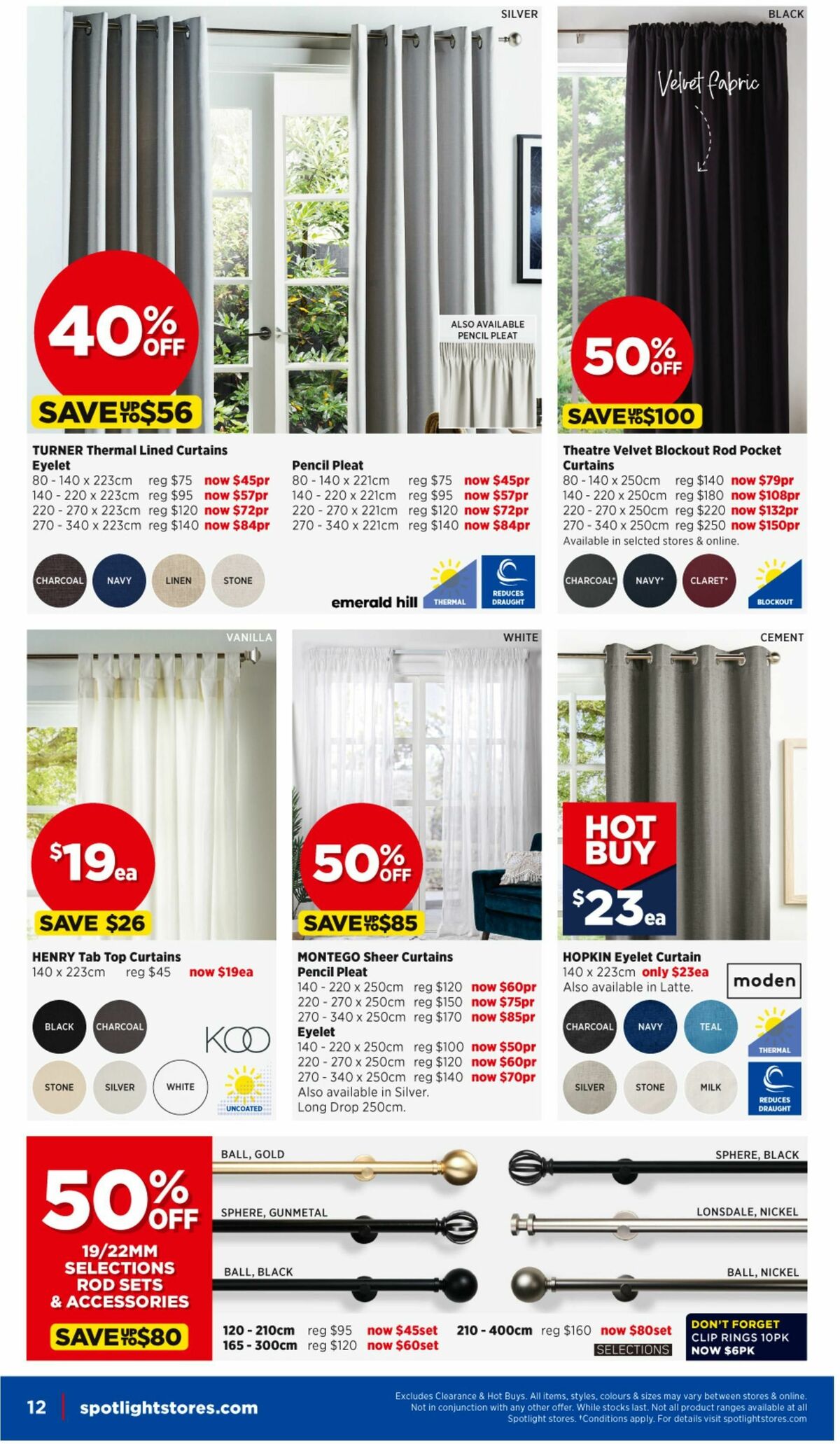 Spotlight Catalogues from 2 August