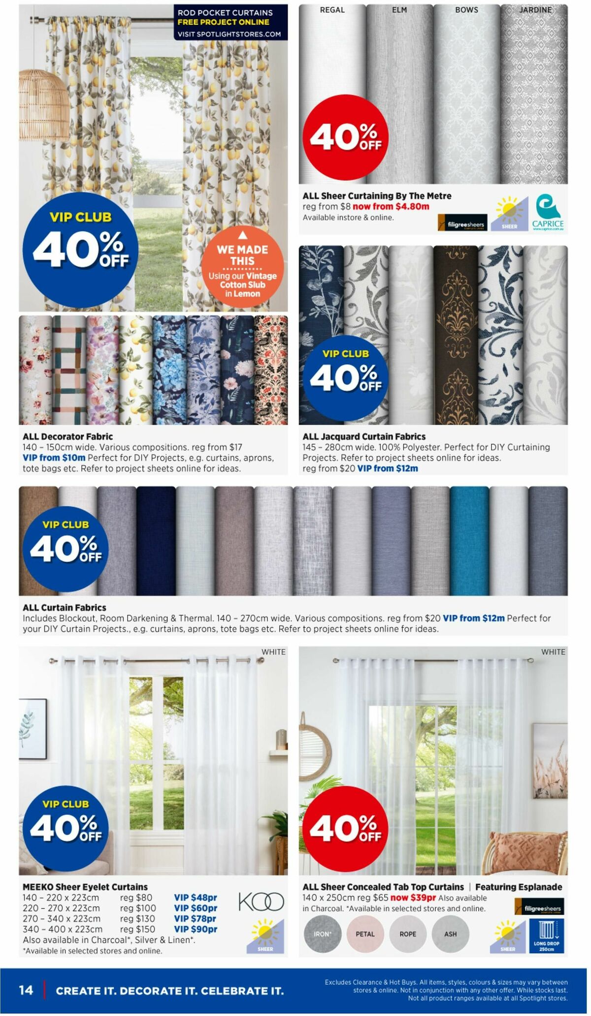 Spotlight Catalogues from 2 August