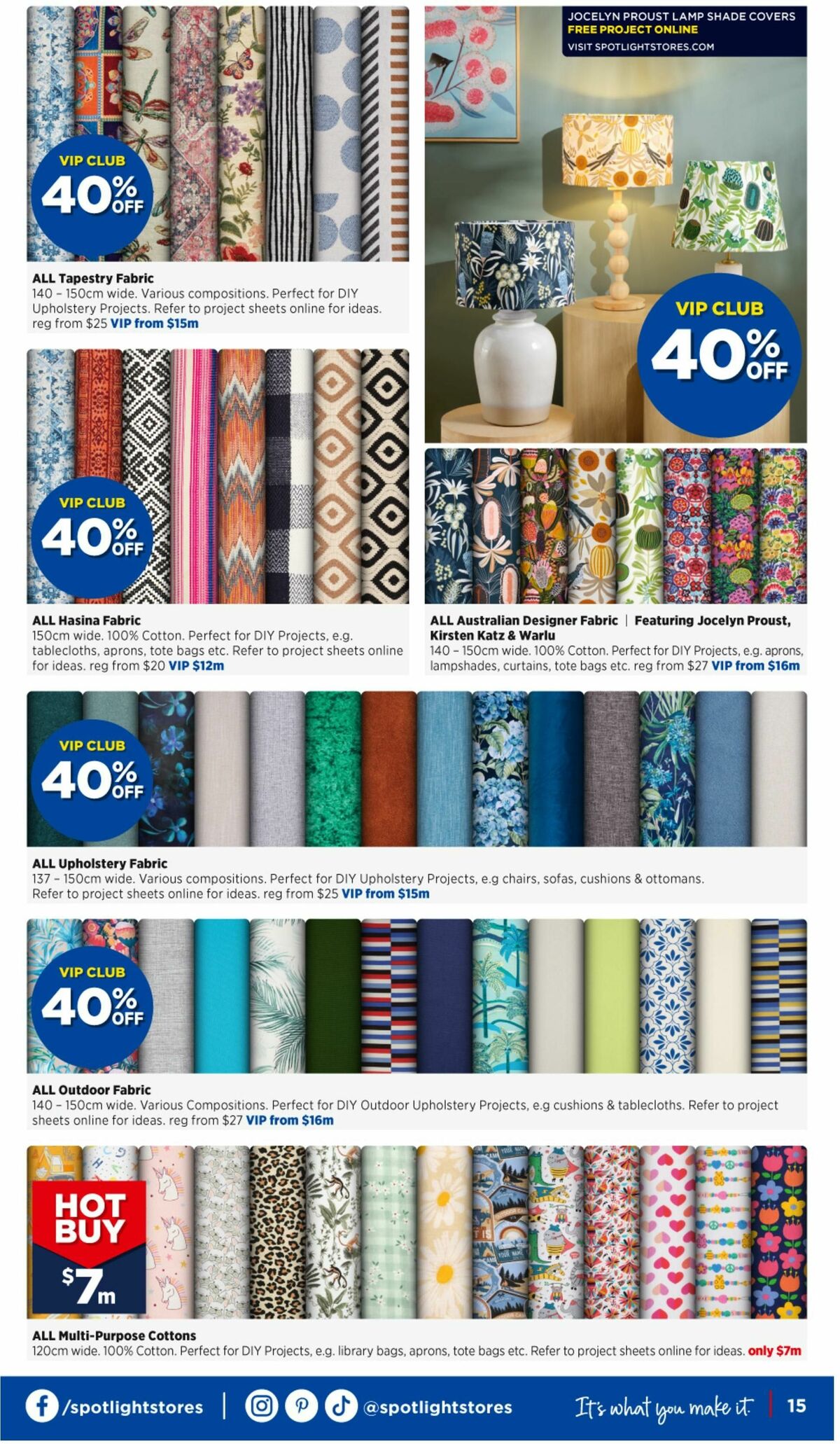 Spotlight Catalogues from 2 August