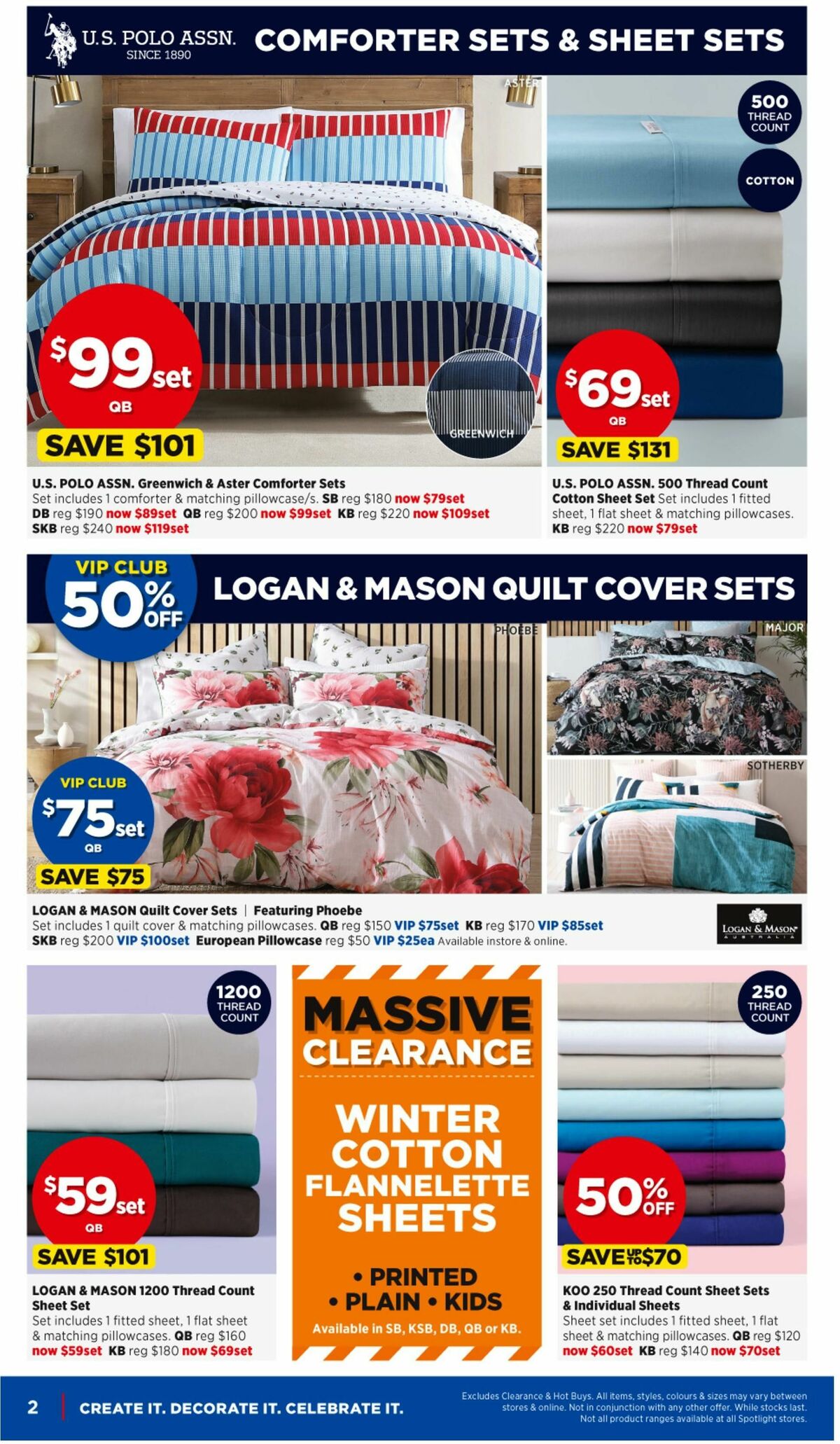 Spotlight Catalogues from 2 August