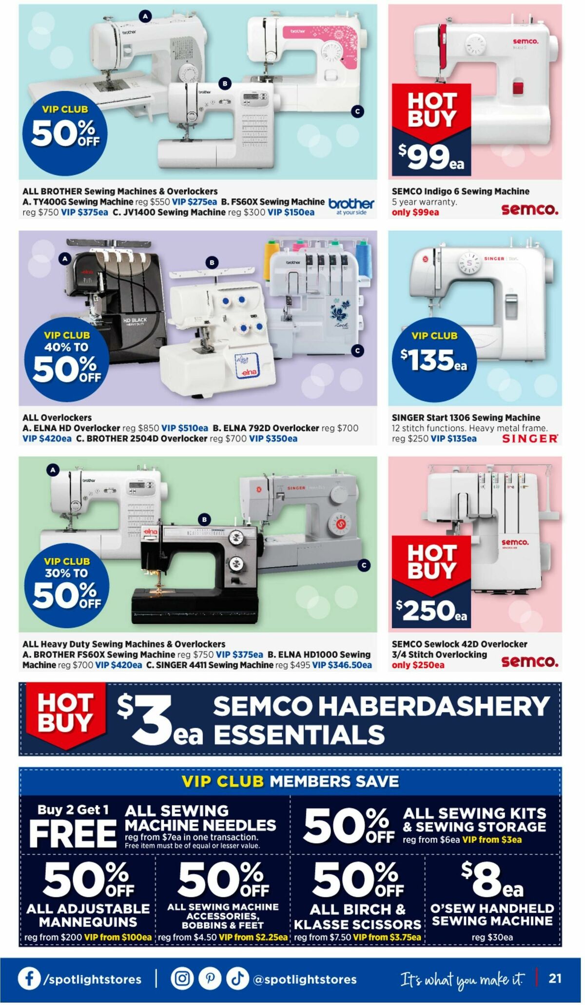 Spotlight Catalogues from 2 August