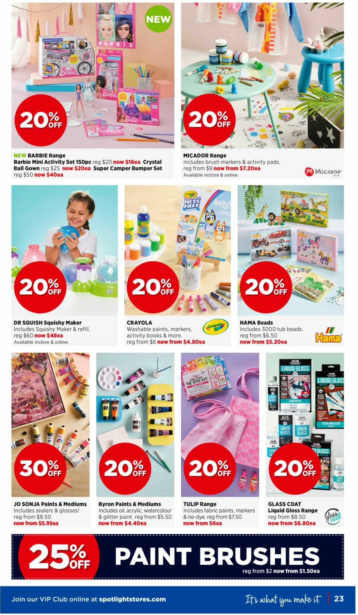 Spotlight Catalogues from 2 August