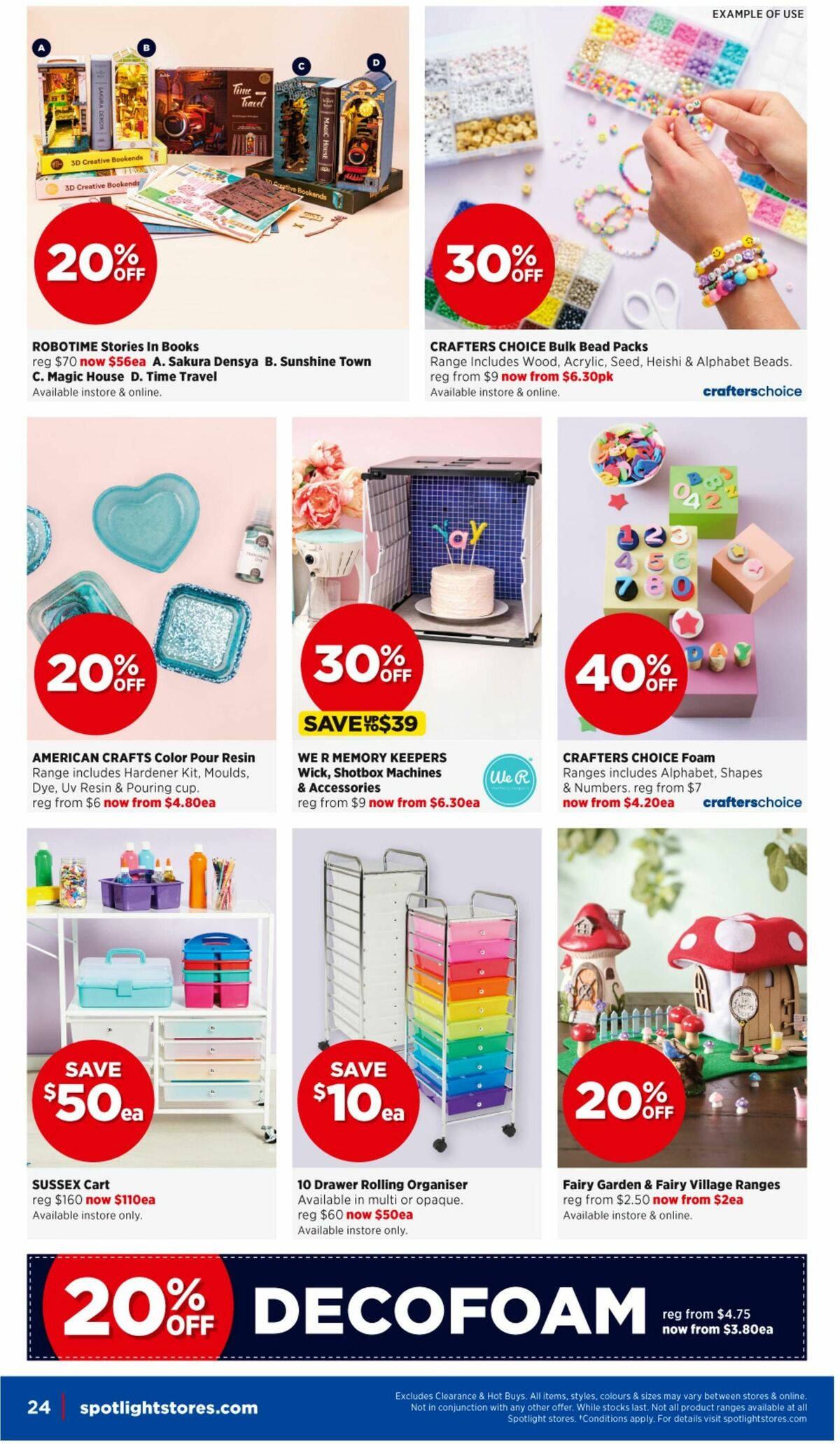 Spotlight Catalogues from 2 August