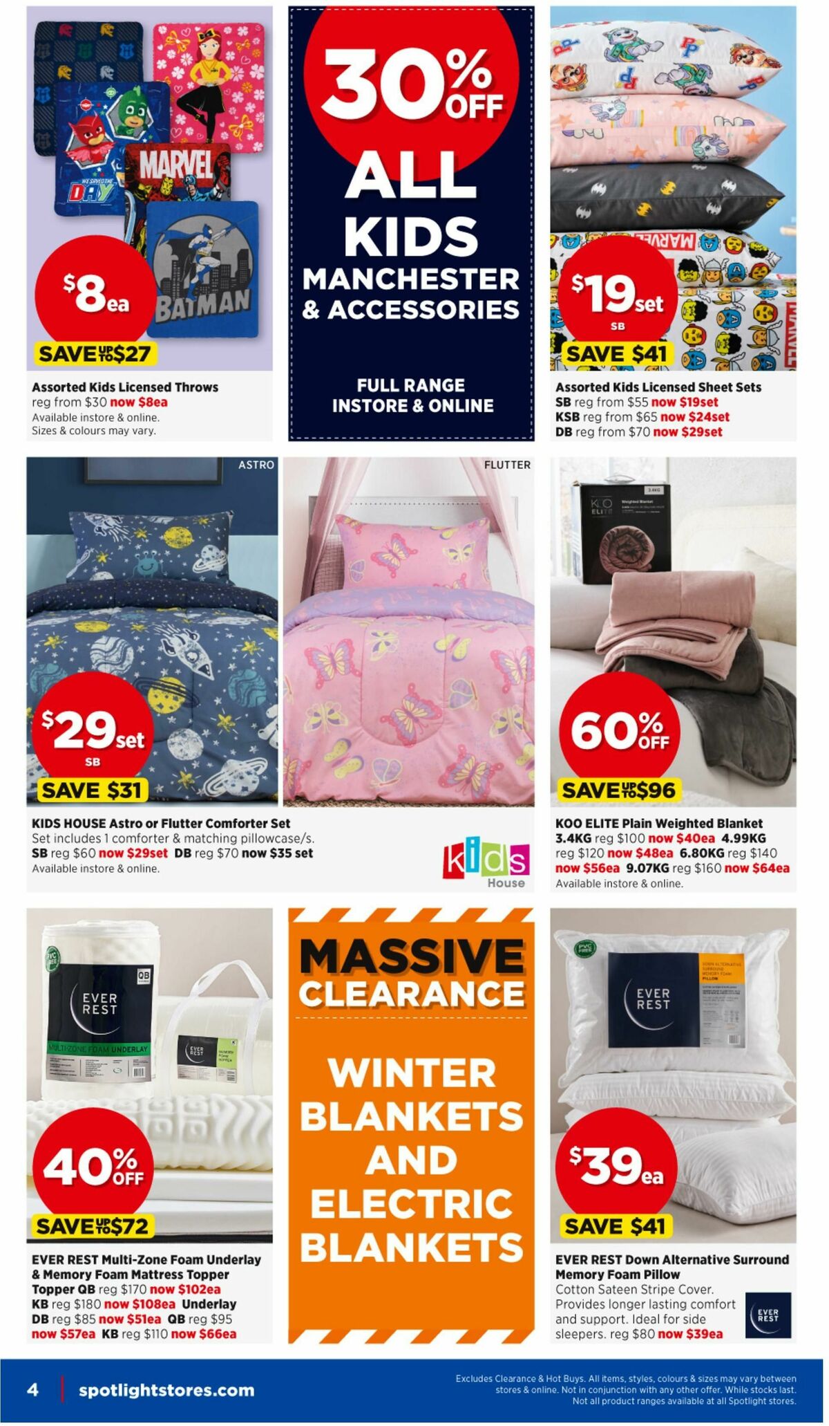 Spotlight Catalogues from 2 August