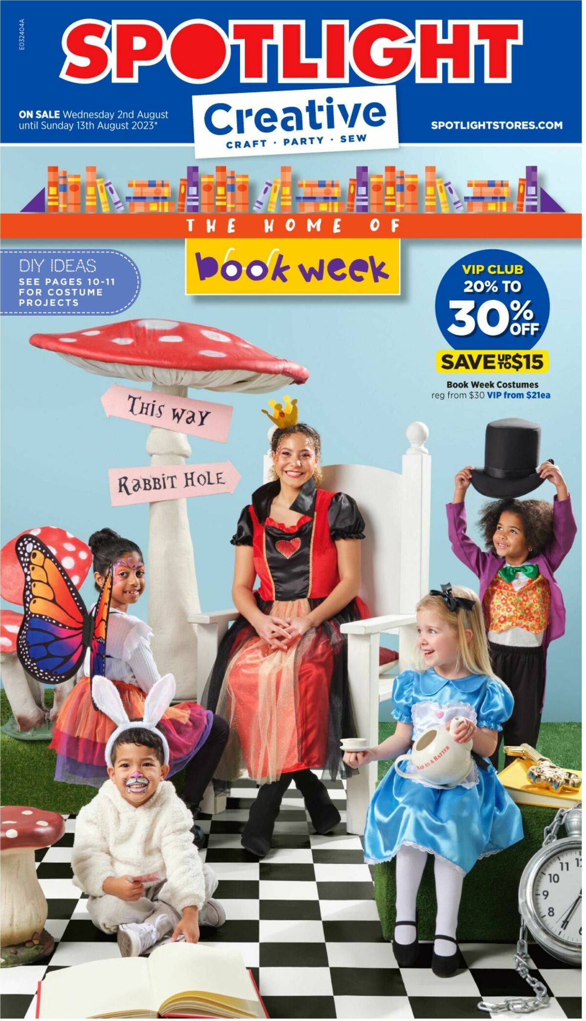 Spotlight VIP Creative Catalogues from 2 August