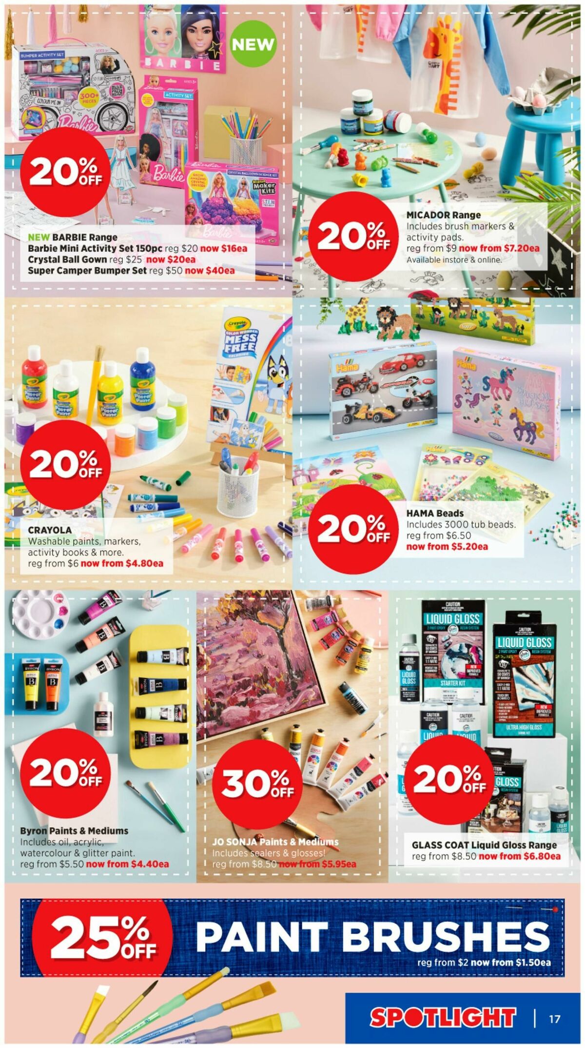 Spotlight VIP Creative Catalogues from 2 August