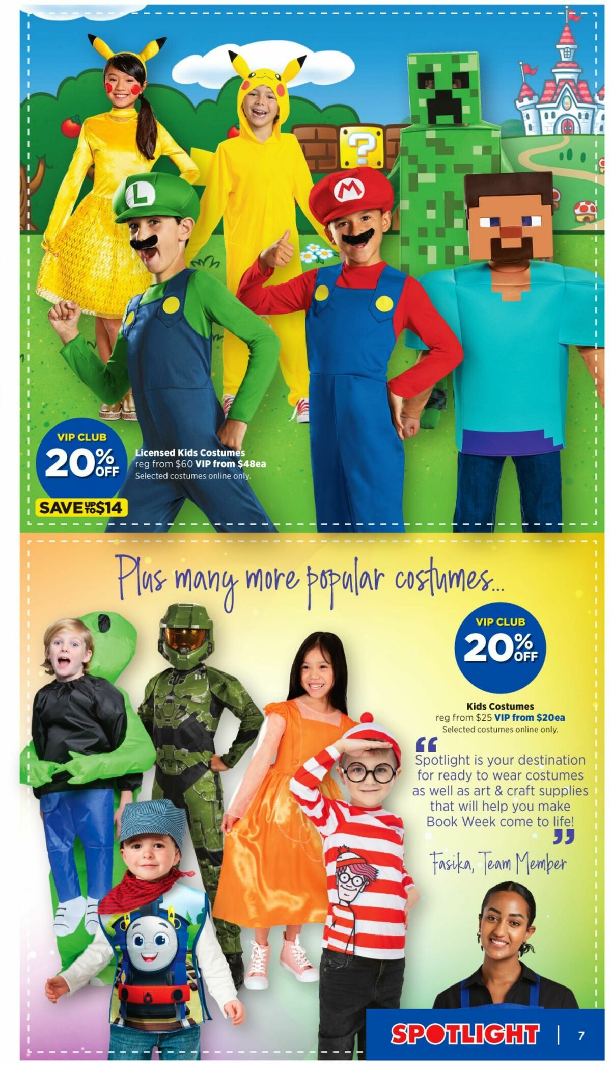 Spotlight VIP Creative Catalogues from 2 August