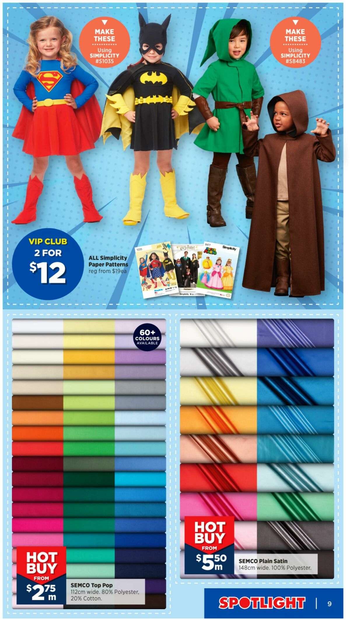 Spotlight VIP Creative Catalogues from 2 August