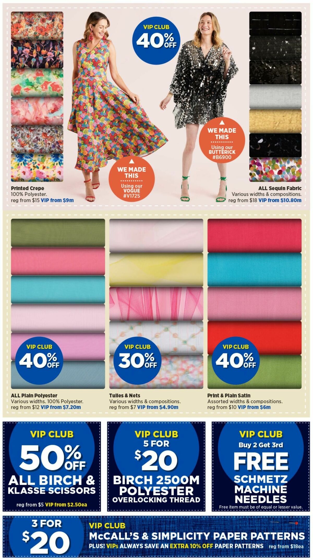 Spotlight VIP Creative Catalogues from 17 August