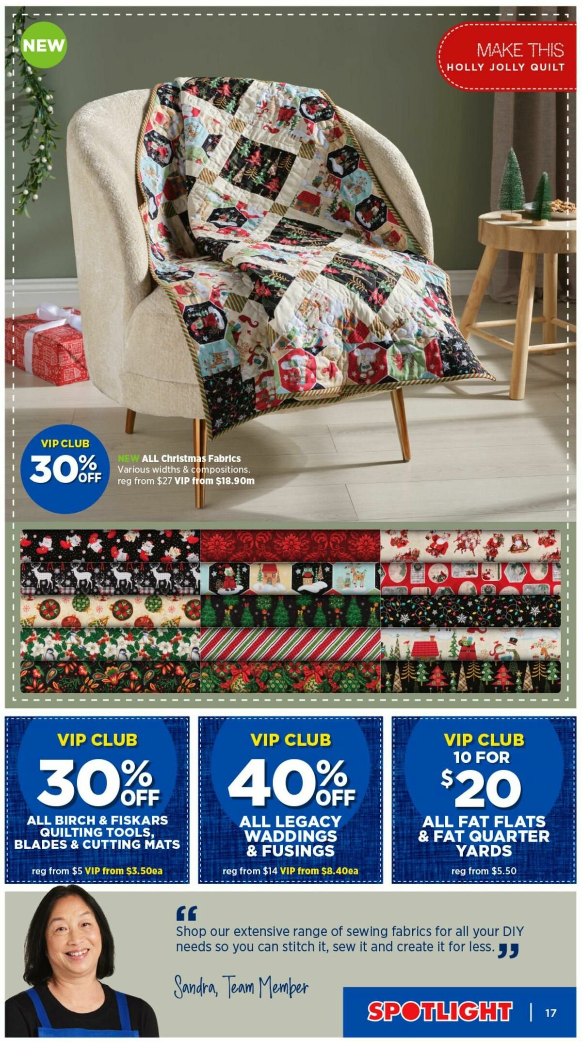 Spotlight VIP Creative Catalogues from 17 August