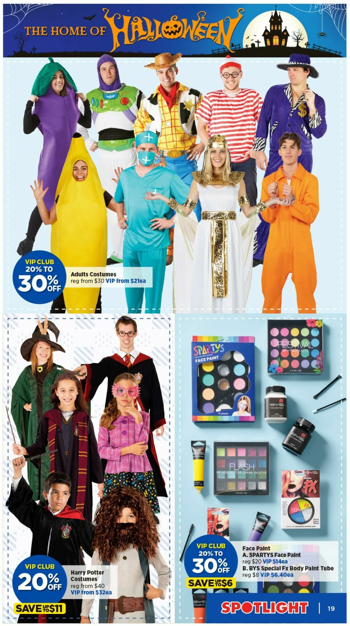 Spotlight VIP Creative Catalogues from 17 August