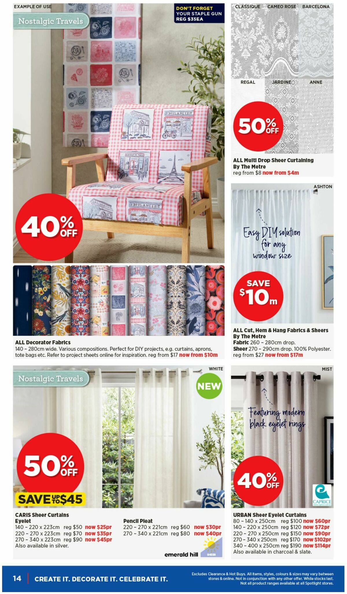 Spotlight Catalogues from 17 August