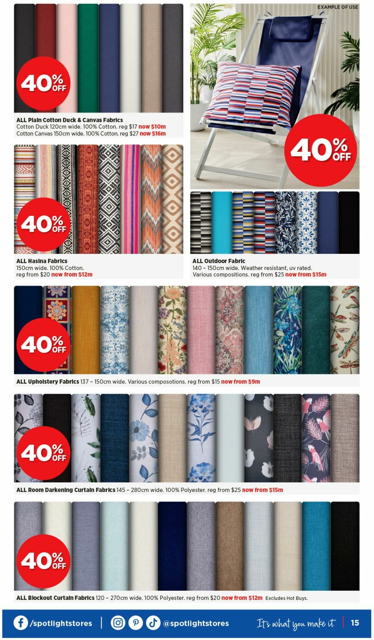 Spotlight Catalogues from 17 August