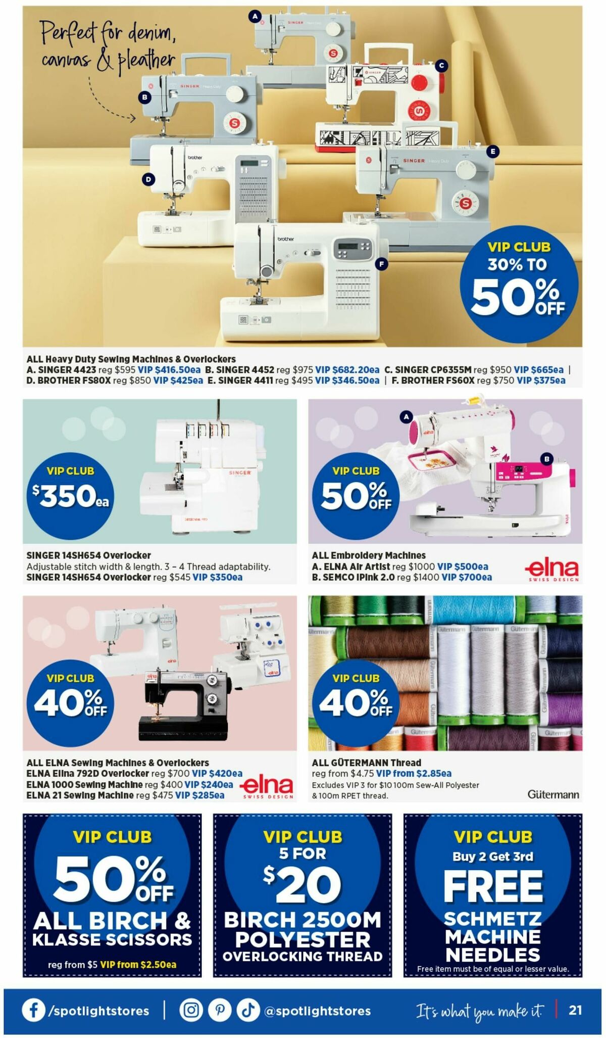 Spotlight Catalogues from 17 August