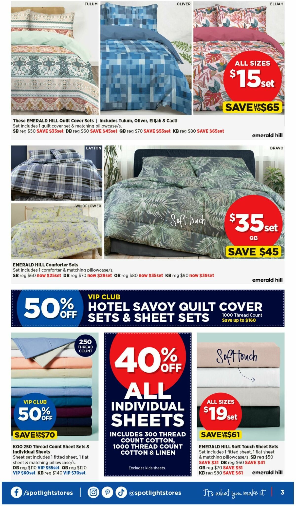 Spotlight Catalogues from 17 August