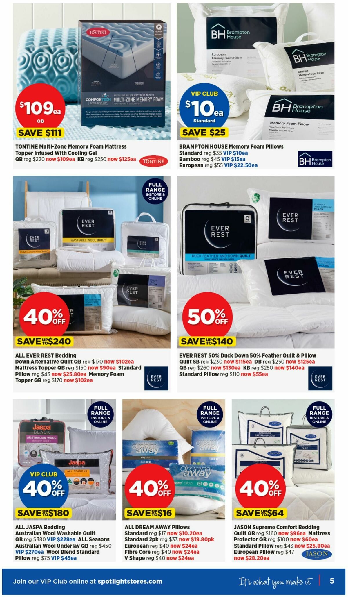 Spotlight Catalogues from 17 August