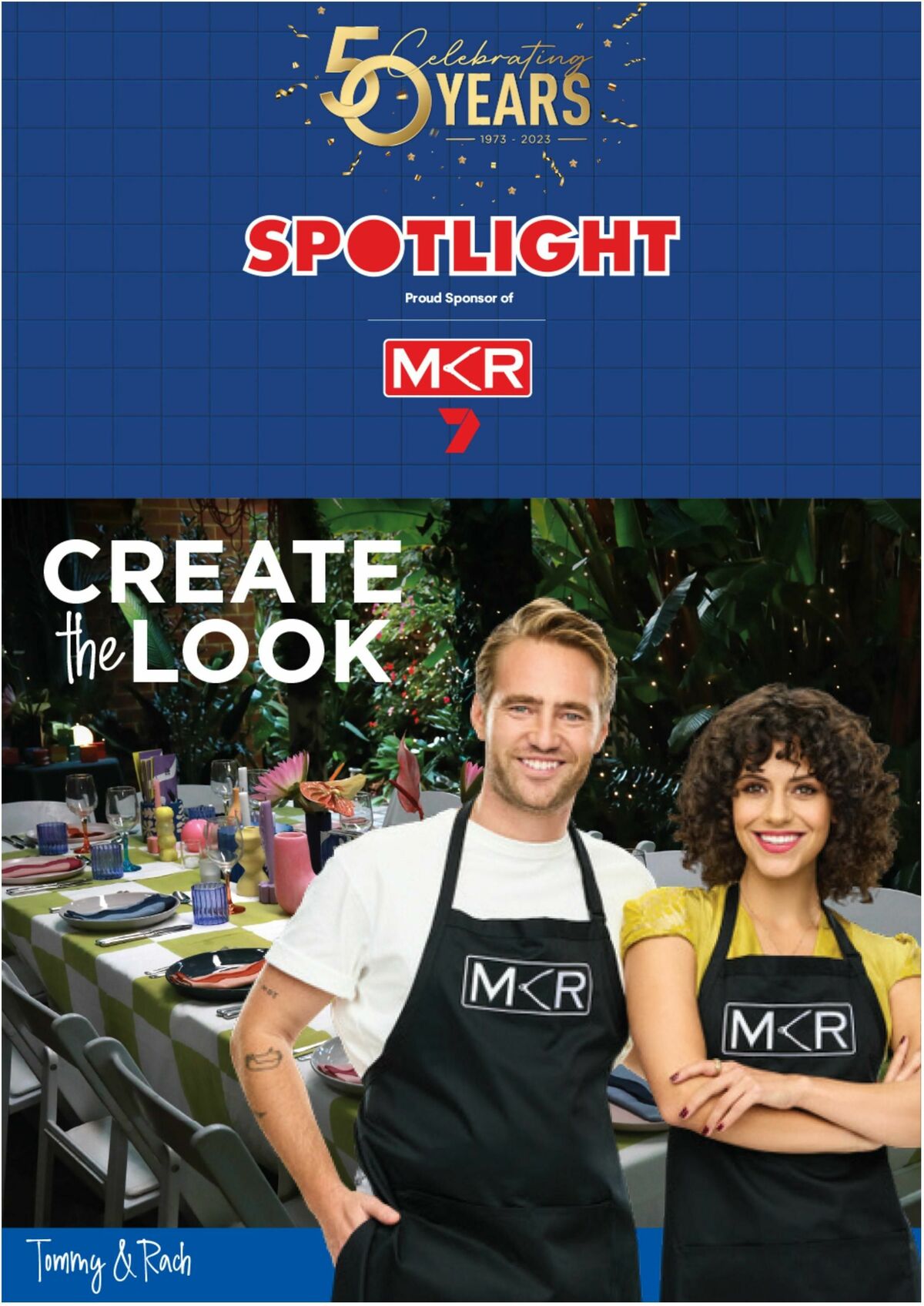 Spotlight Create the Look Tommy & Rach Catalogues from 11 September