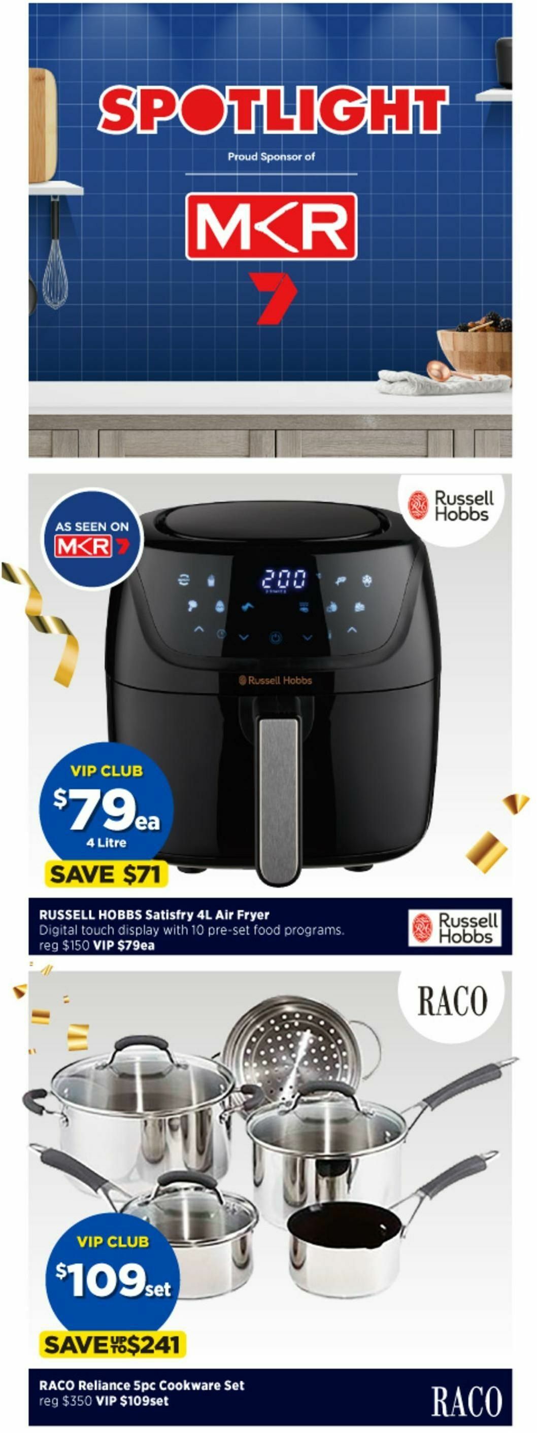 Spotlight Catalogues from 13 September