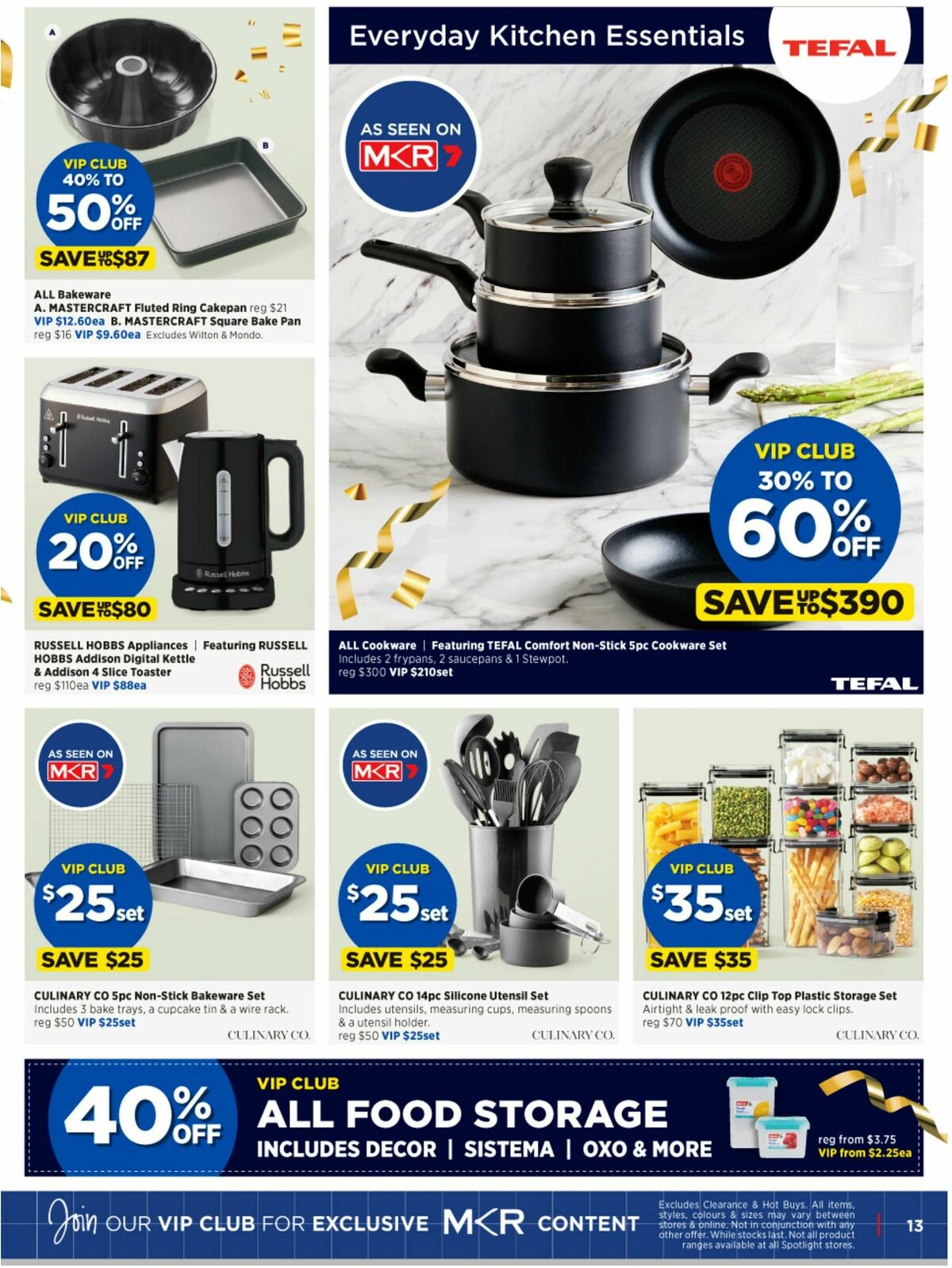 Spotlight Catalogues from 13 September