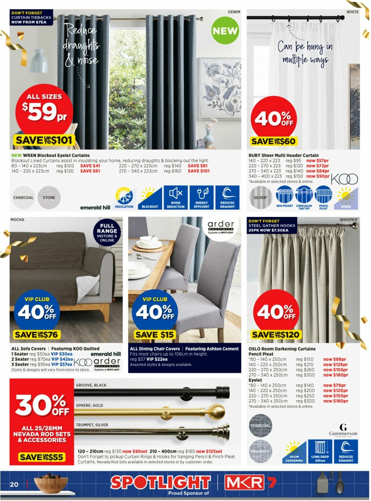 Spotlight Catalogues from 13 September