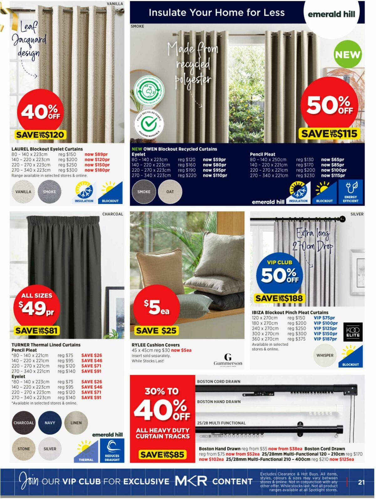 Spotlight Catalogues from 13 September