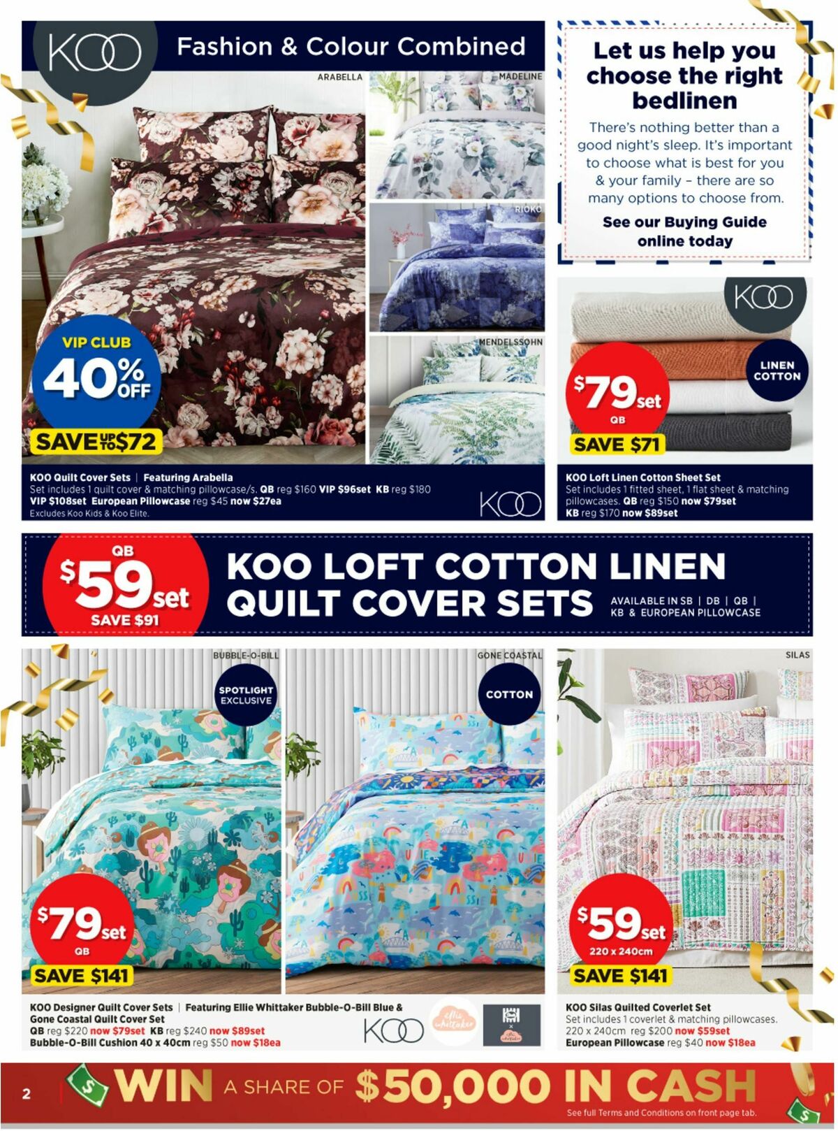 Spotlight Catalogues from 13 September