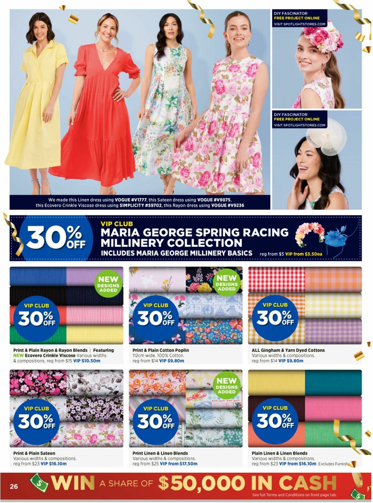 Spotlight Catalogues from 13 September