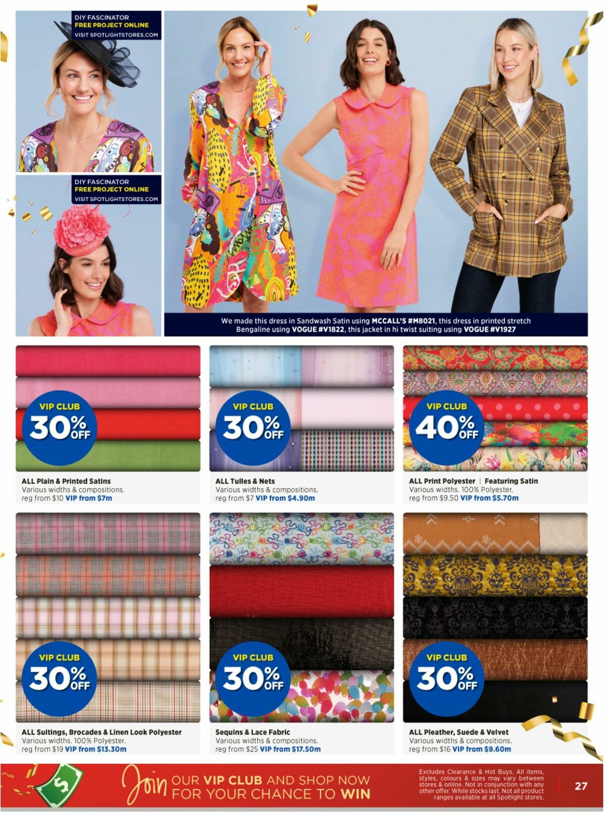 Spotlight Catalogues from 13 September