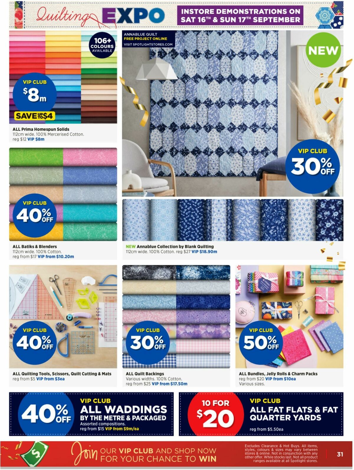 Spotlight Catalogues from 13 September