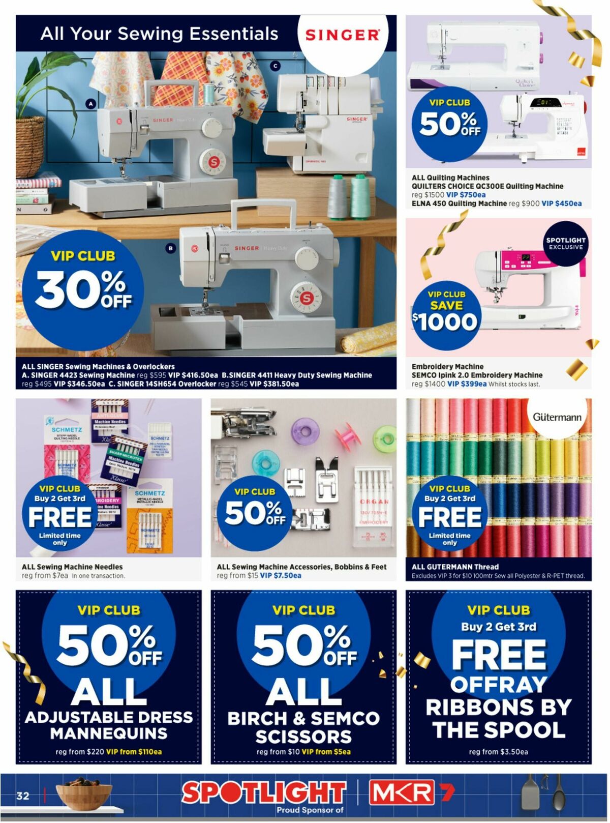 Spotlight Catalogues from 13 September