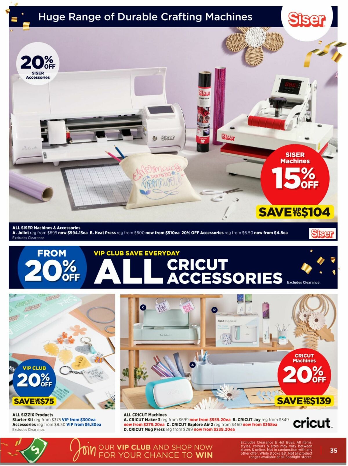 Spotlight Catalogues from 13 September