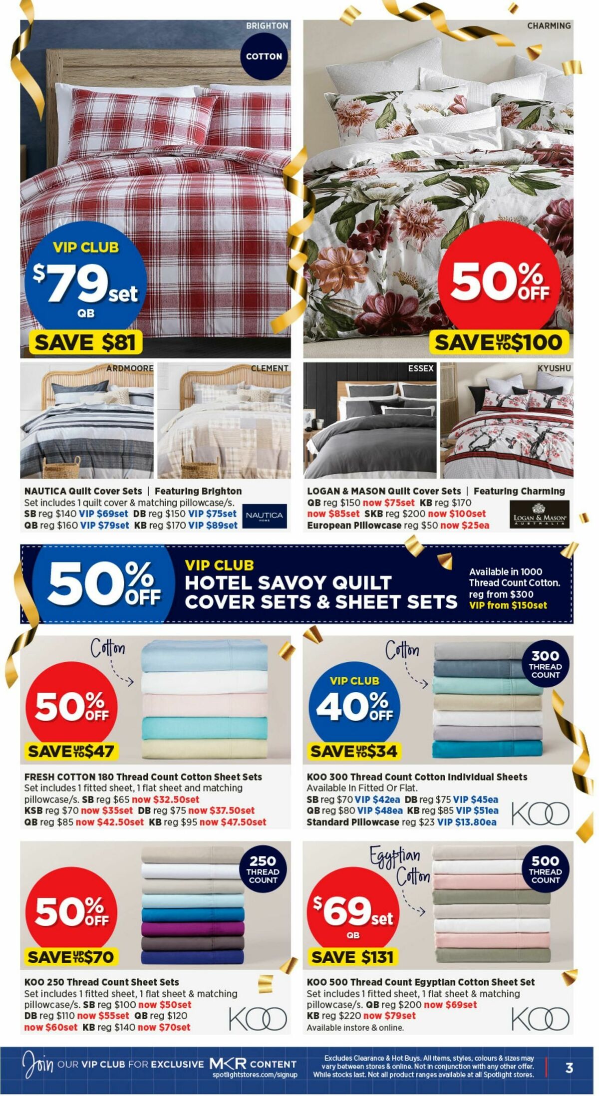 Spotlight Catalogues from 27 September