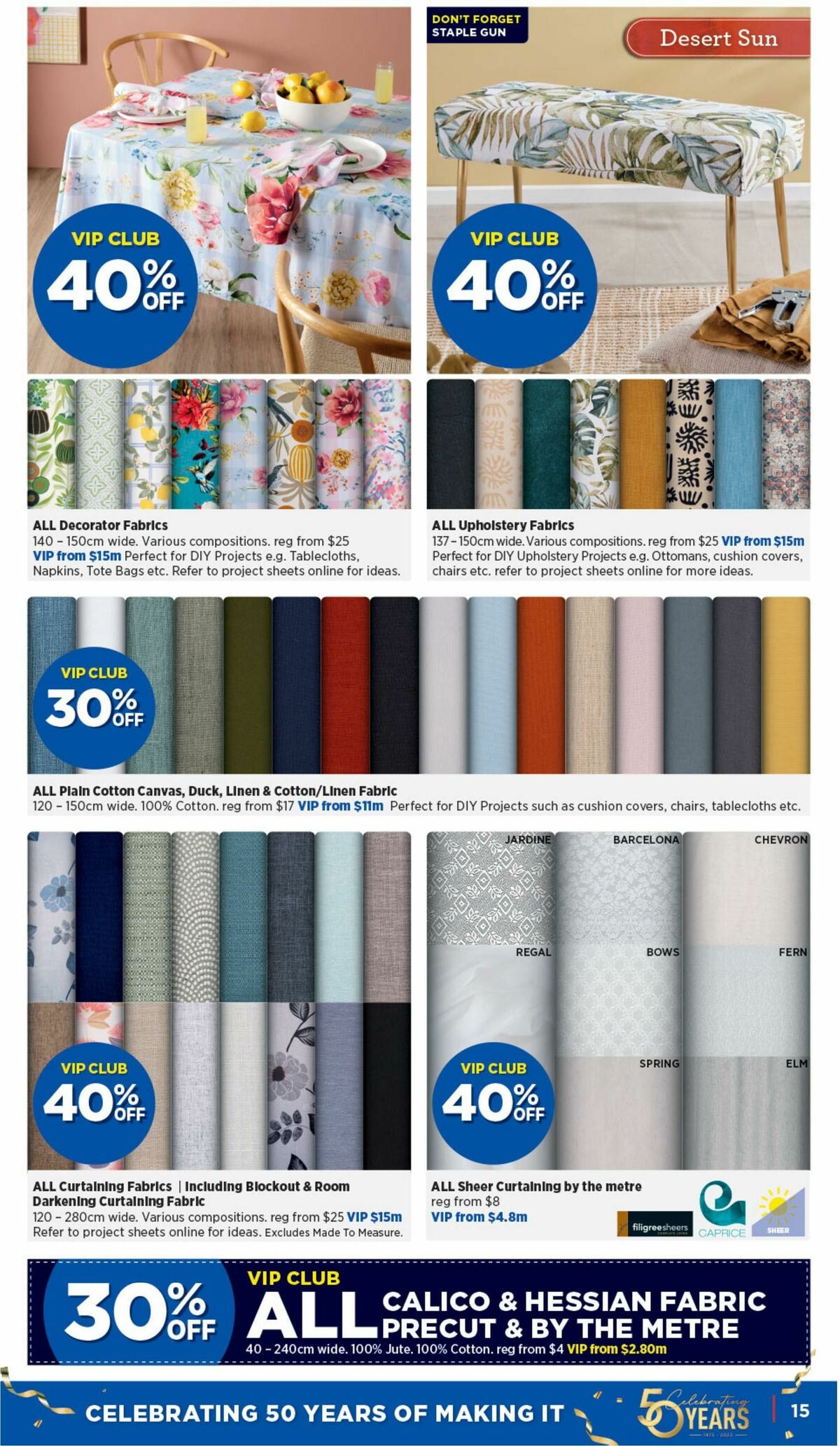 Spotlight Catalogues from 18 October