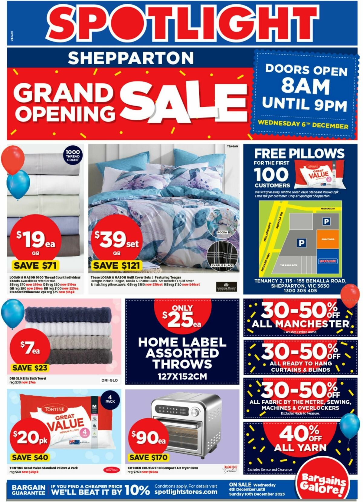 Spotlight Catalogues from 6 December