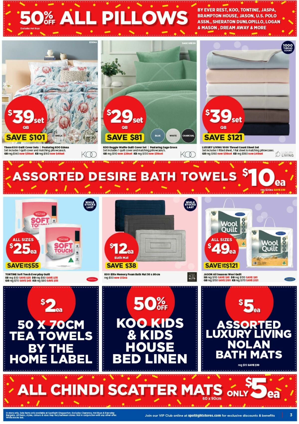 Spotlight Catalogues from 6 December