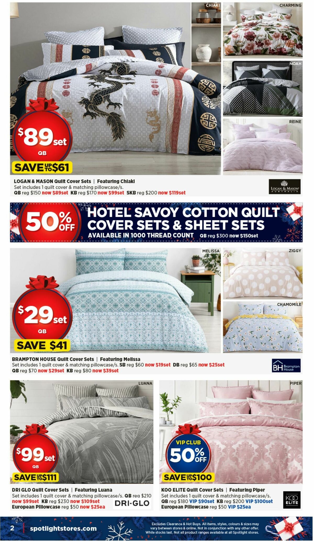 Spotlight Catalogues from 6 December