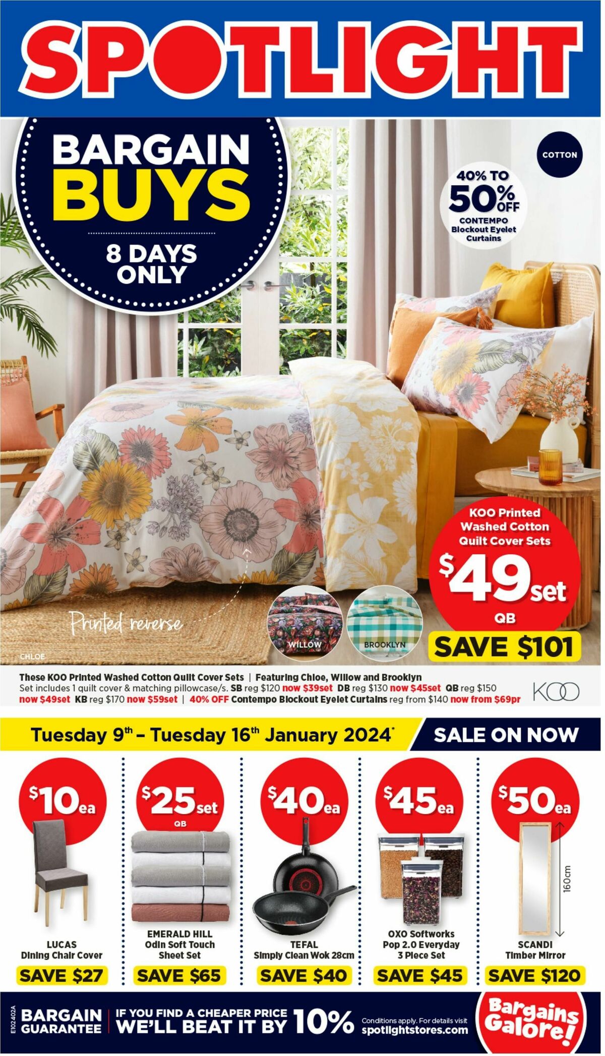 Spotlight Catalogues from 9 January