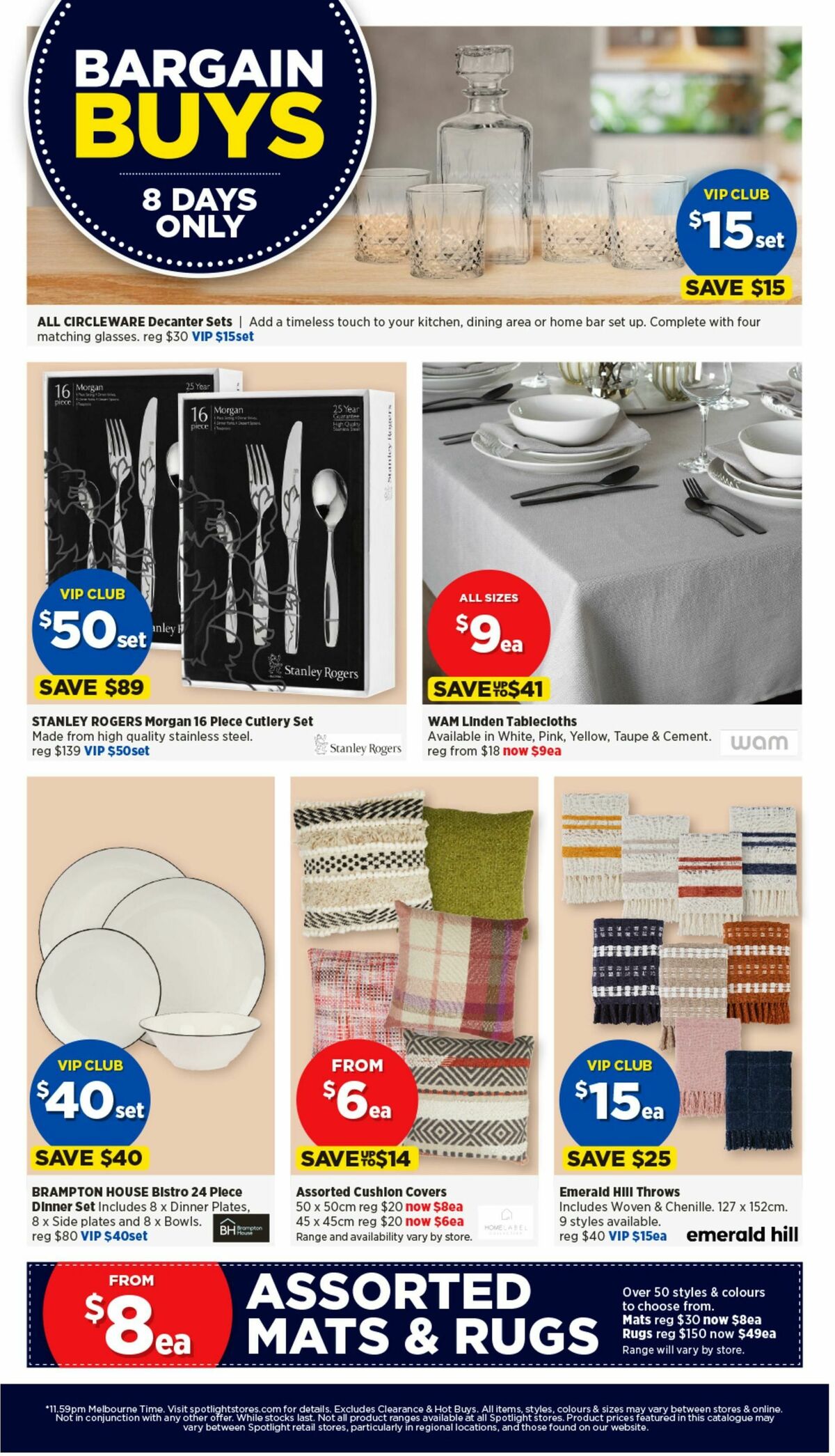 Spotlight Catalogues from 9 January